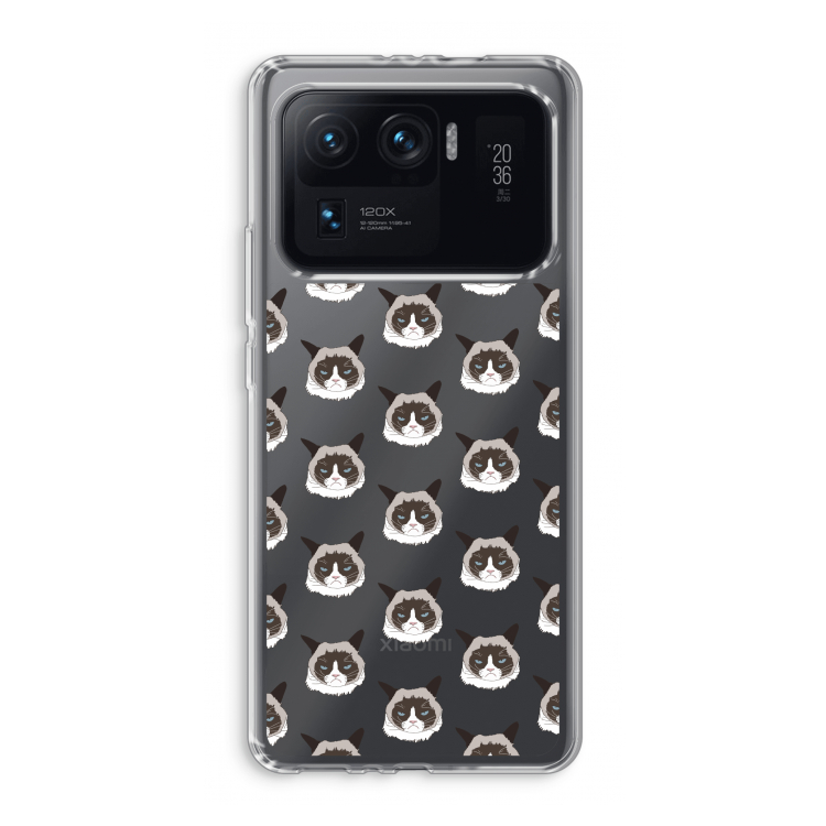 It's a Purrr Case: Xiaomi Mi 11 Ultra Transparant Hoesje