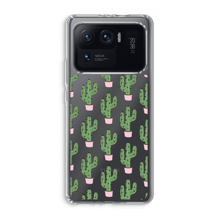 Cactus Lover: Xiaomi Mi 11 Ultra Transparant Hoesje
