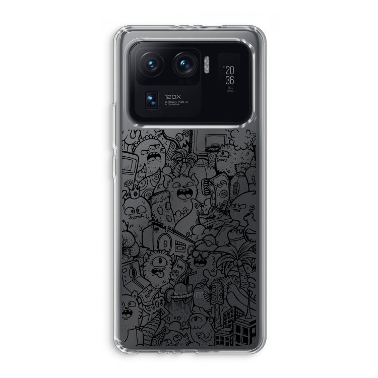 Vexx Black City : Xiaomi Mi 11 Ultra Transparant Hoesje