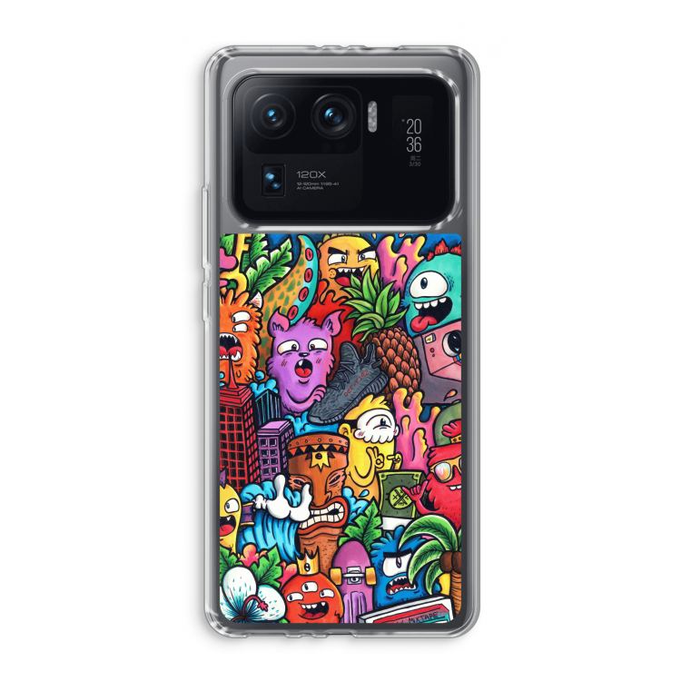 Vexx Mixtape: Xiaomi Mi 11 Ultra Transparant Hoesje