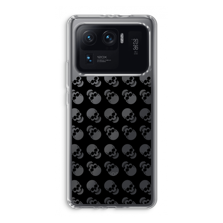 Musketon Skulls: Xiaomi Mi 11 Ultra Transparant Hoesje