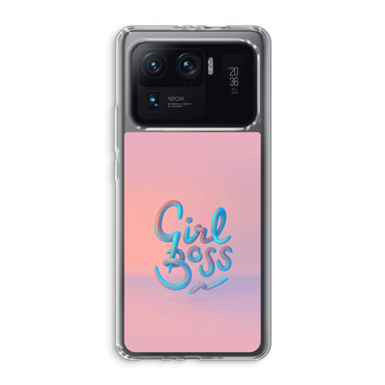 Girl boss: Xiaomi Mi 11 Ultra Transparant Hoesje