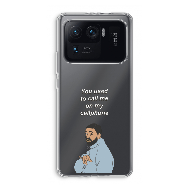 Hotline bling: Xiaomi Mi 11 Ultra Transparant Hoesje