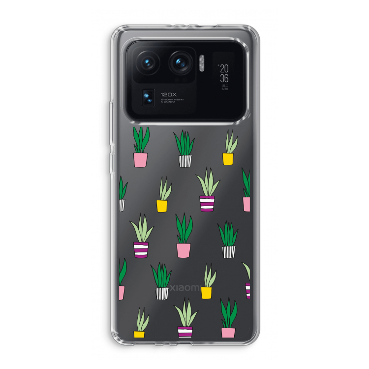 Sanseveria: Xiaomi Mi 11 Ultra Transparant Hoesje