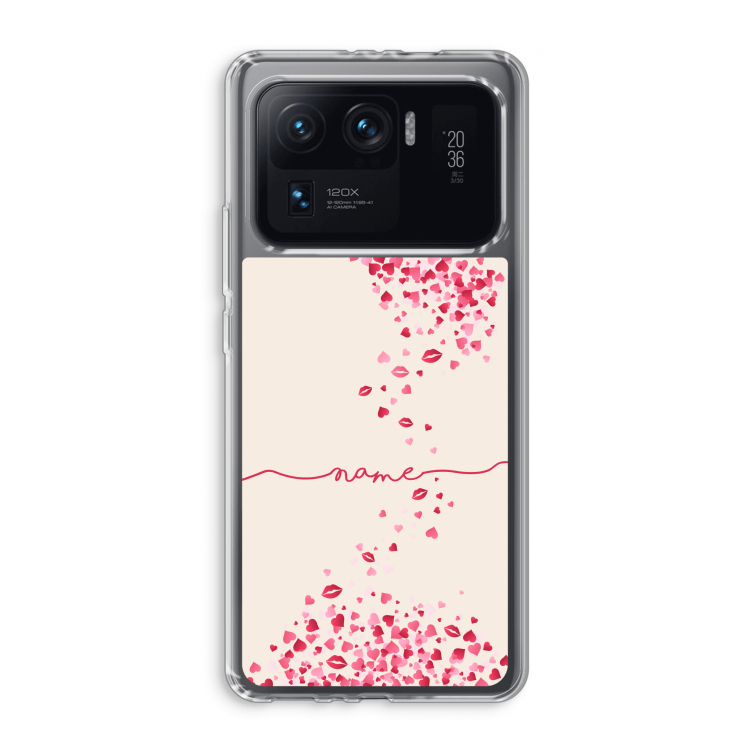 Hartjes en kusjes: Xiaomi Mi 11 Ultra Transparant Hoesje