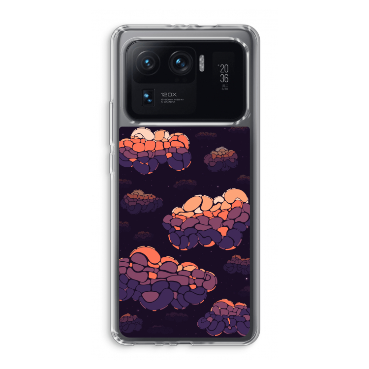 Patroon Wolken: Xiaomi Mi 11 Ultra Transparant Hoesje