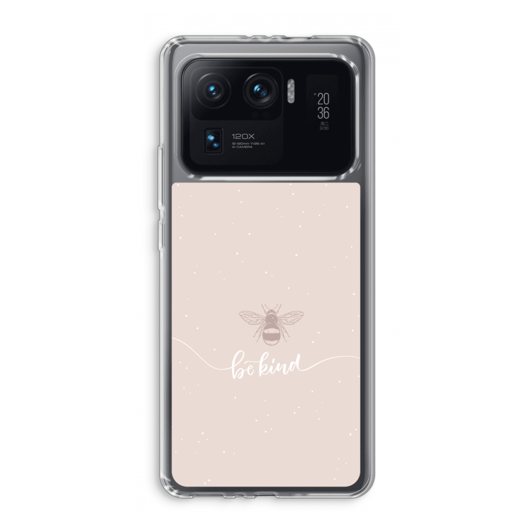 Be(e) kind: Xiaomi Mi 11 Ultra Transparant Hoesje