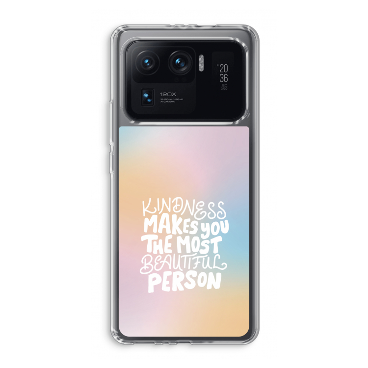 The prettiest: Xiaomi Mi 11 Ultra Transparant Hoesje