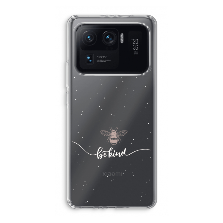 Be(e) kind: Xiaomi Mi 11 Ultra Transparant Hoesje