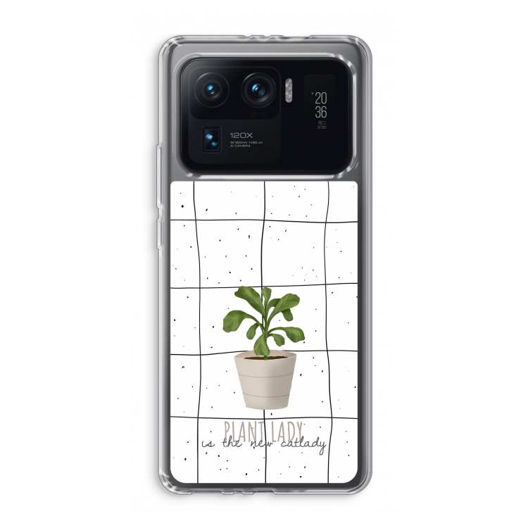Kamerplant op vensterruit: Xiaomi Mi 11 Ultra Transparant Hoesje