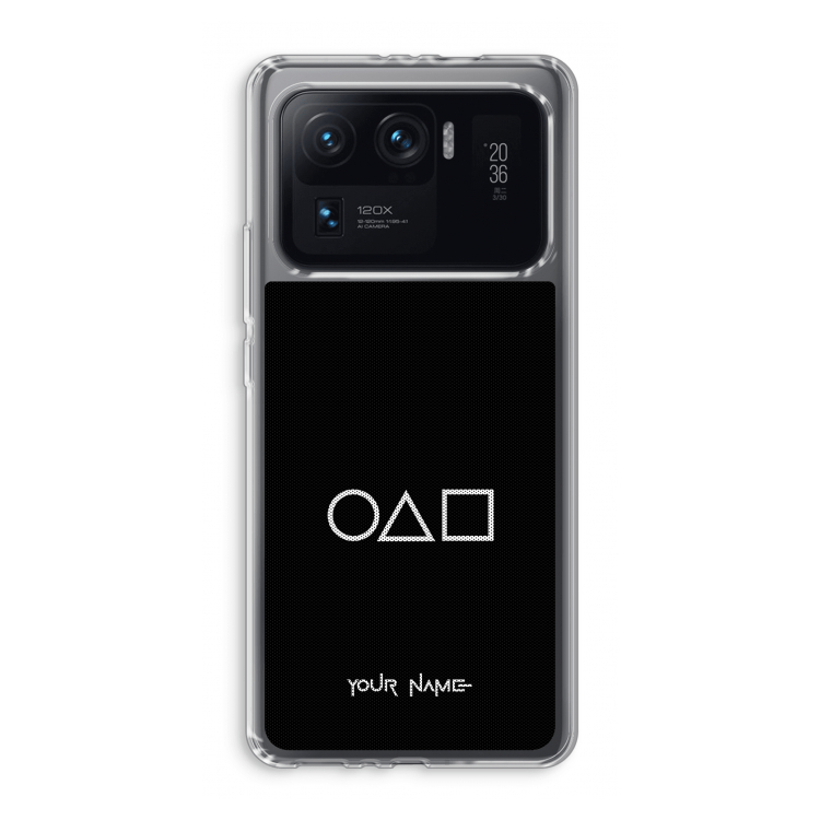 Squid Game: Xiaomi Mi 11 Ultra Transparant Hoesje