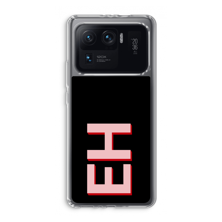 Monogram: Xiaomi Mi 11 Ultra Transparant Hoesje