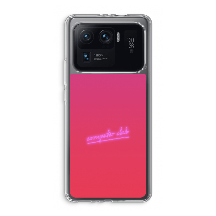 Vice Glow: Xiaomi Mi 11 Ultra Transparant Hoesje