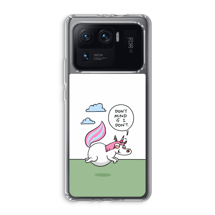 Unicorn: Xiaomi Mi 11 Ultra Transparant Hoesje