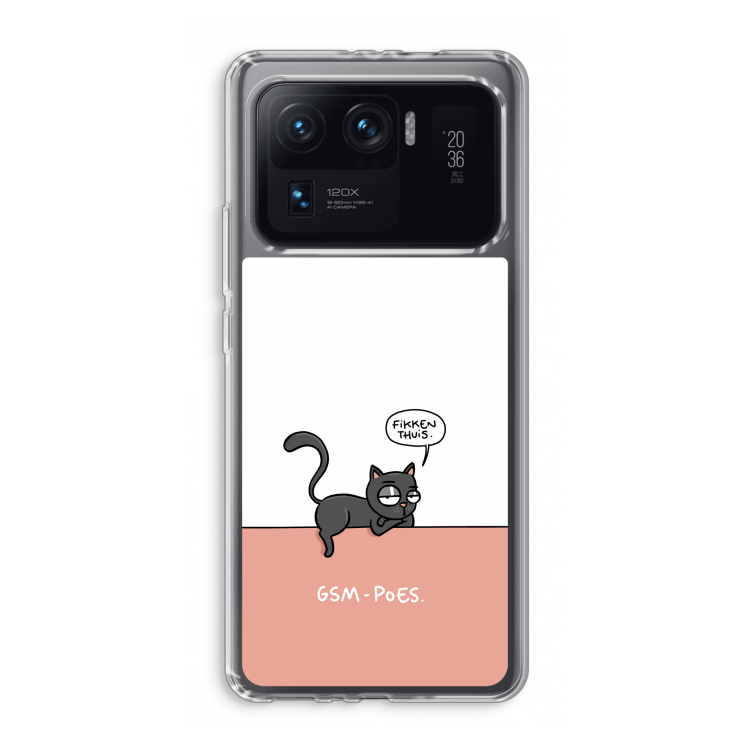 GSM poes: Xiaomi Mi 11 Ultra Transparant Hoesje