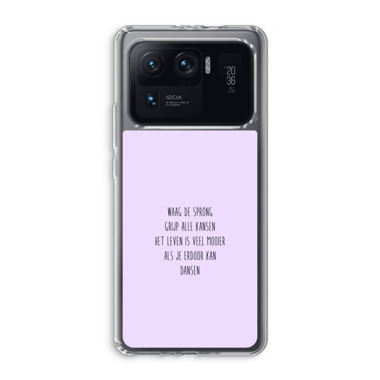 Sprong: Xiaomi Mi 11 Ultra Transparant Hoesje