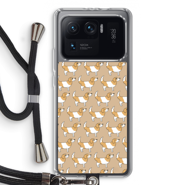 Doggy: Xiaomi Mi 11 Ultra Transparant Hoesje met koord
