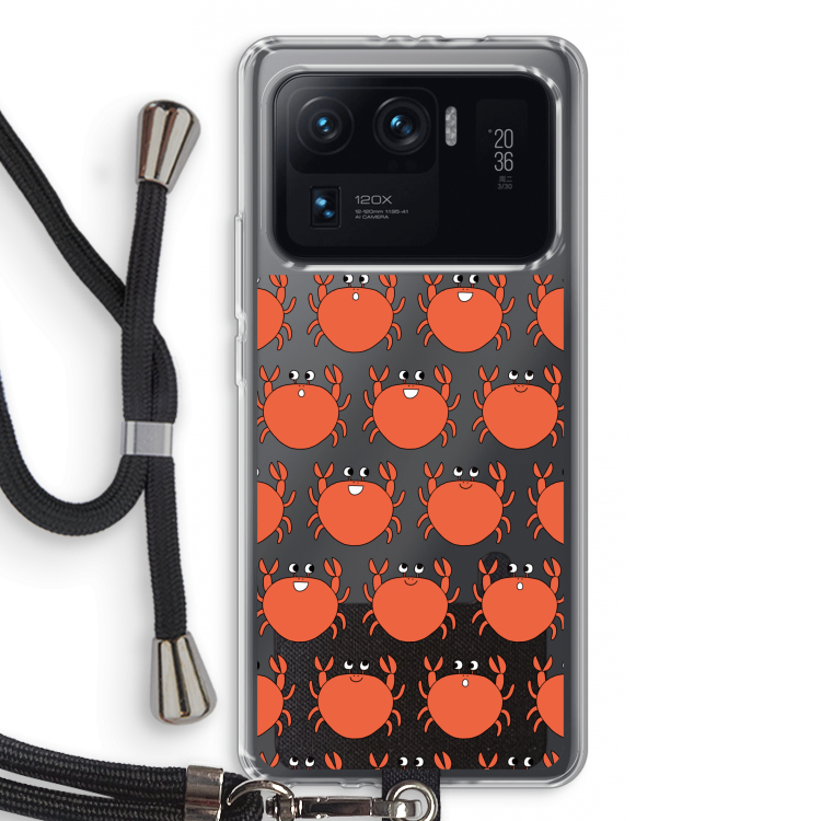 Krab: Xiaomi Mi 11 Ultra Transparant Hoesje met koord