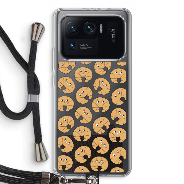 Croissant: Xiaomi Mi 11 Ultra Transparant Hoesje met koord