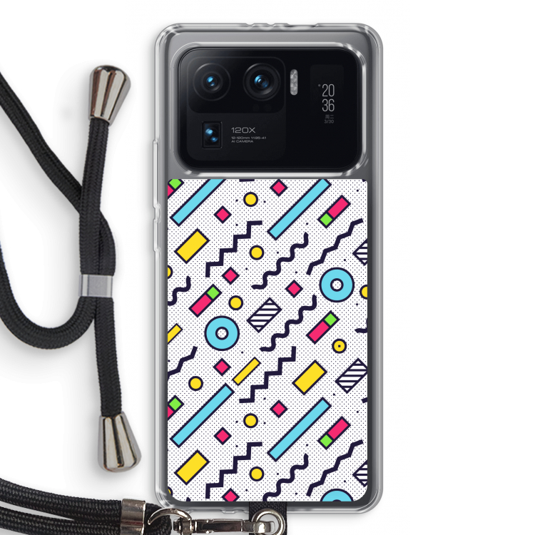 8-bit N°8: Xiaomi Mi 11 Ultra Transparant Hoesje met koord