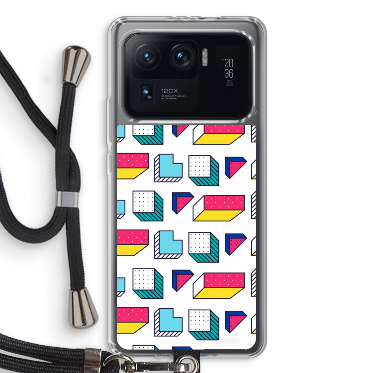 8-bit N°7: Xiaomi Mi 11 Ultra Transparant Hoesje met koord