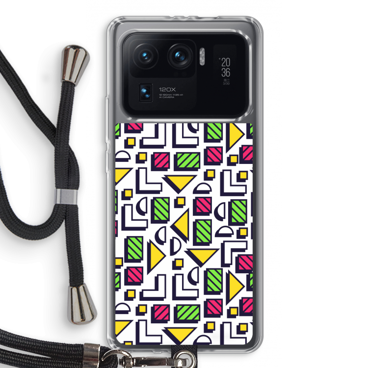 8-bit N°4: Xiaomi Mi 11 Ultra Transparant Hoesje met koord