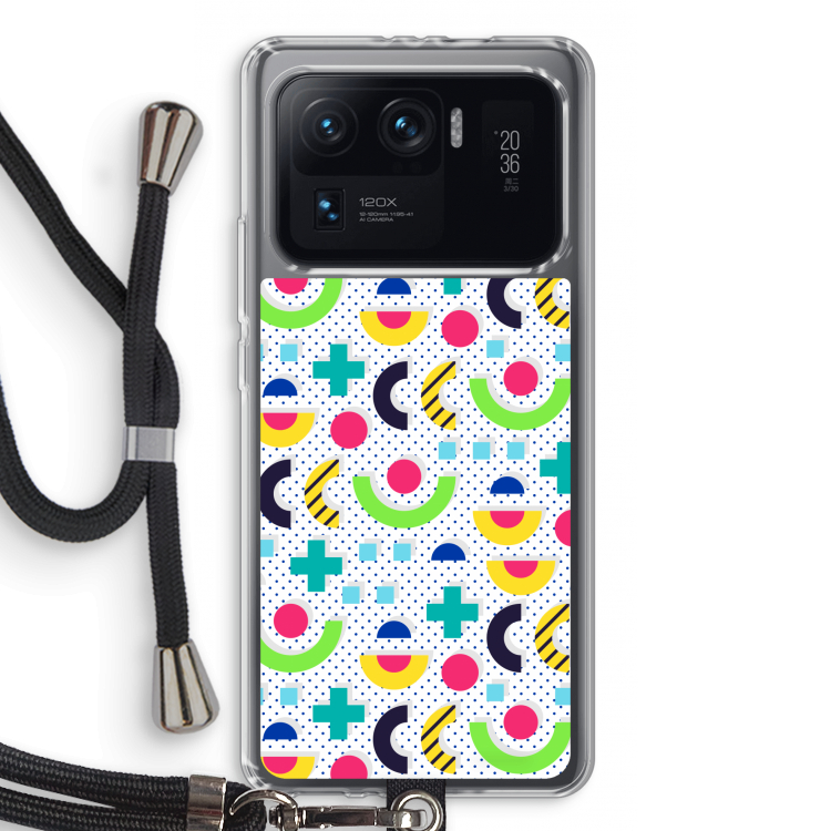8-bit N°1: Xiaomi Mi 11 Ultra Transparant Hoesje met koord