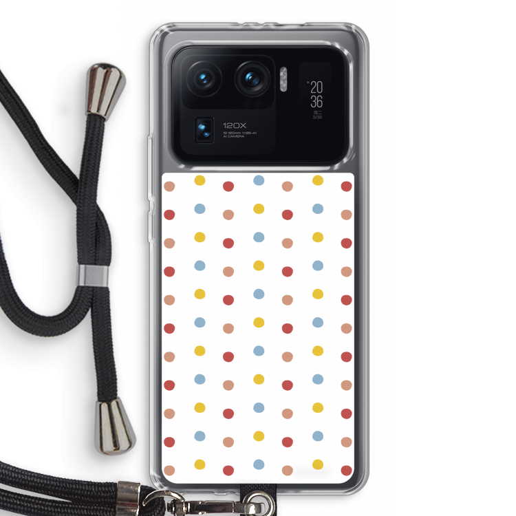 Bollen: Xiaomi Mi 11 Ultra Transparant Hoesje met koord