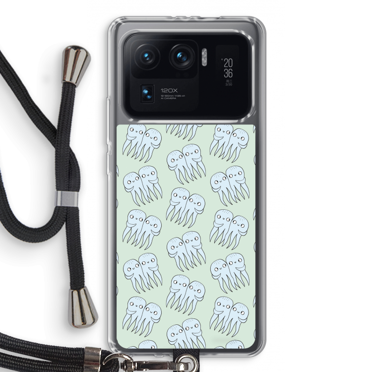 Octopussen: Xiaomi Mi 11 Ultra Transparant Hoesje met koord