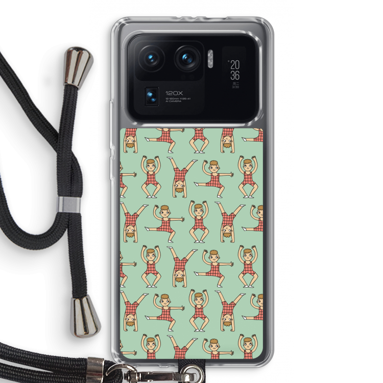 Gymboys: Xiaomi Mi 11 Ultra Transparant Hoesje met koord