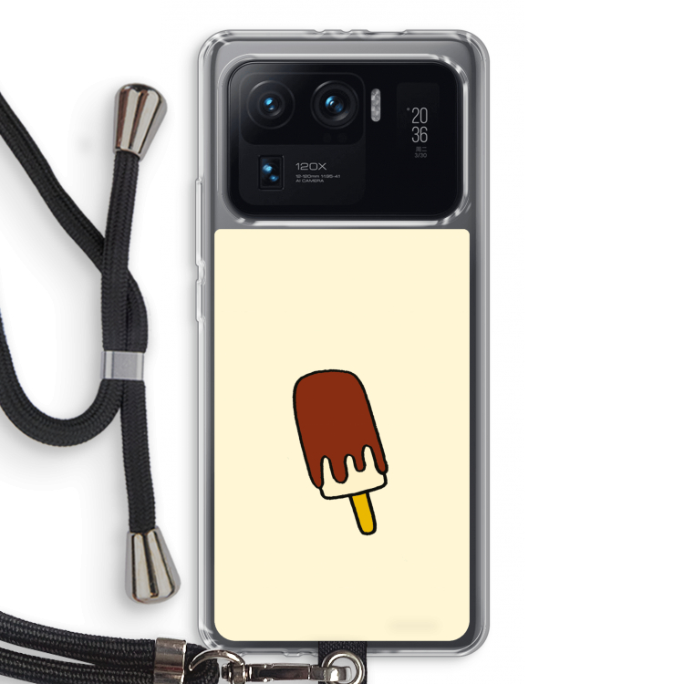 Frisco: Xiaomi Mi 11 Ultra Transparant Hoesje met koord