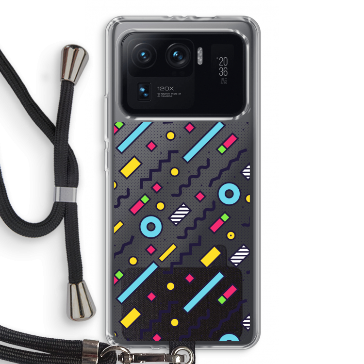 8-bit N°8: Xiaomi Mi 11 Ultra Transparant Hoesje met koord
