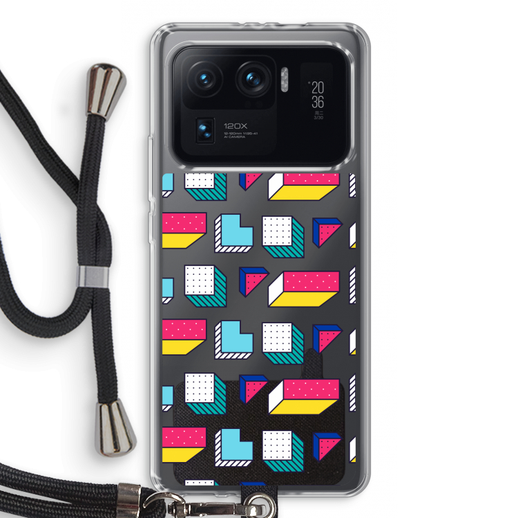 8-bit N°7: Xiaomi Mi 11 Ultra Transparant Hoesje met koord