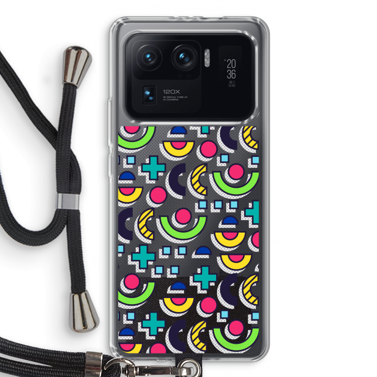 8-bit N°6: Xiaomi Mi 11 Ultra Transparant Hoesje met koord