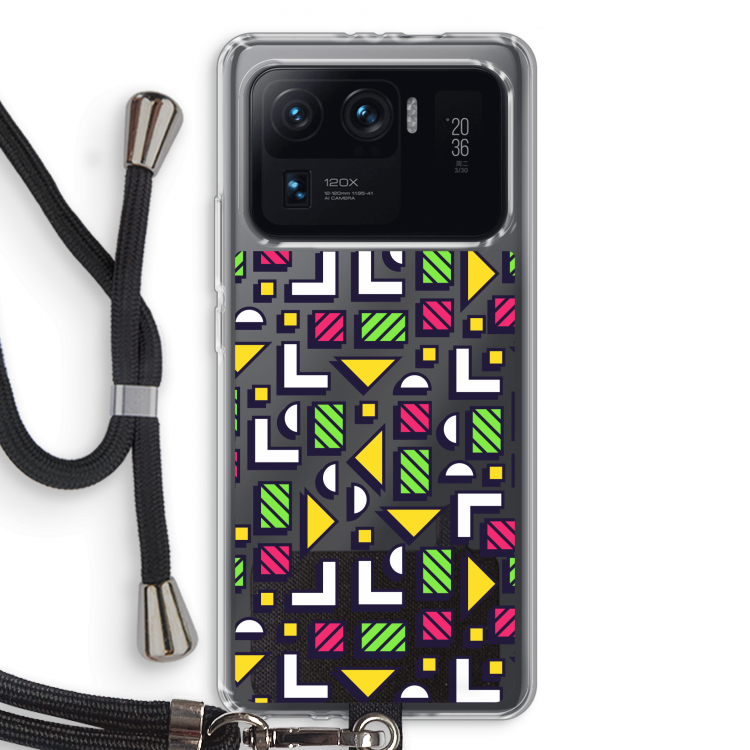 8-bit N°4: Xiaomi Mi 11 Ultra Transparant Hoesje met koord