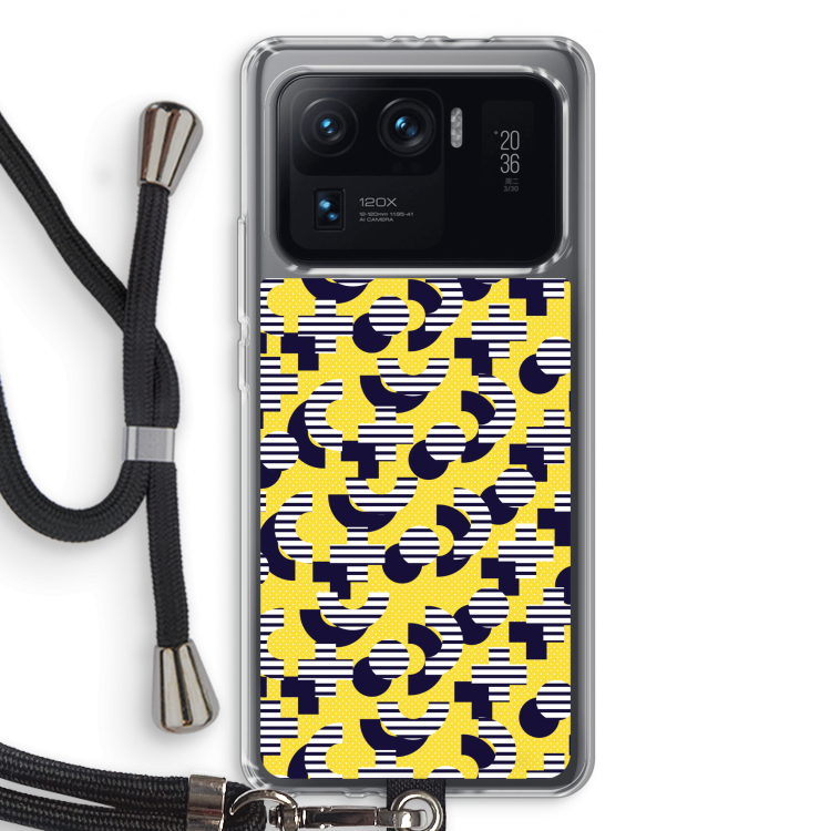 8-bit N°3: Xiaomi Mi 11 Ultra Transparant Hoesje met koord