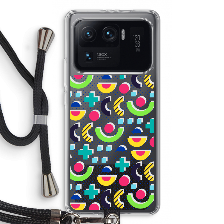 8-bit N°1: Xiaomi Mi 11 Ultra Transparant Hoesje met koord