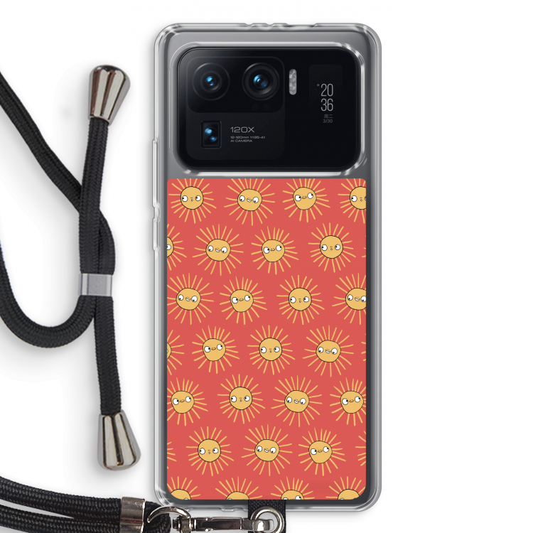 Zon: Xiaomi Mi 11 Ultra Transparant Hoesje met koord