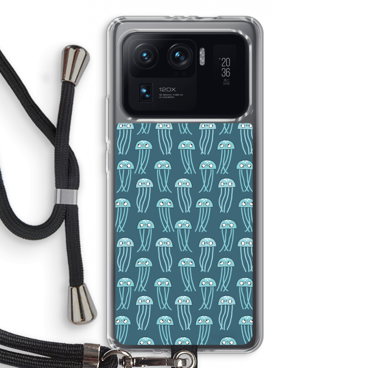 Kwallie: Xiaomi Mi 11 Ultra Transparant Hoesje met koord