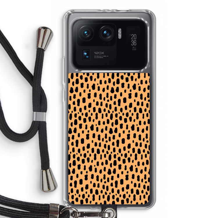 Panter: Xiaomi Mi 11 Ultra Transparant Hoesje met koord