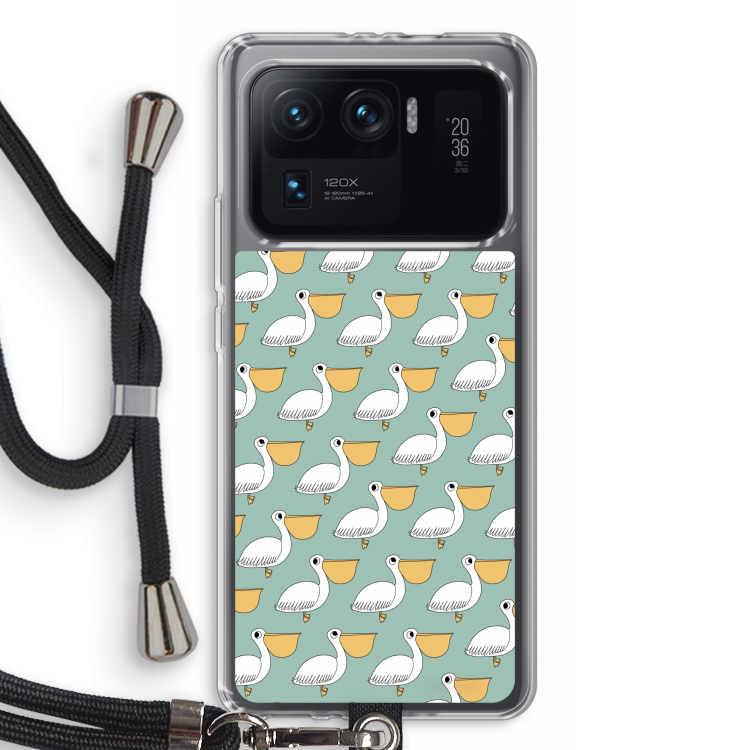Pelican: Xiaomi Mi 11 Ultra Transparant Hoesje met koord