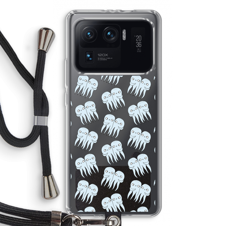 Octopussen: Xiaomi Mi 11 Ultra Transparant Hoesje met koord