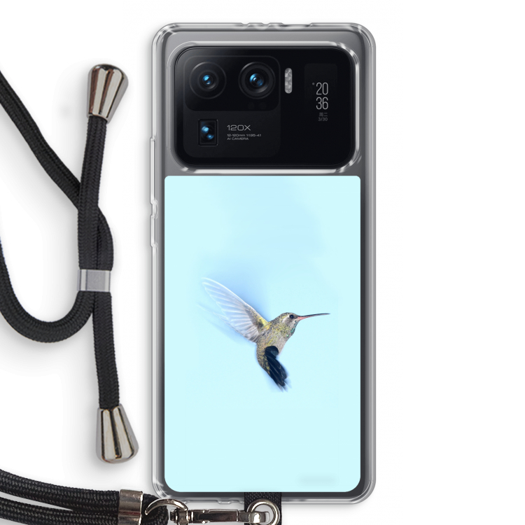 Kolibri: Xiaomi Mi 11 Ultra Transparant Hoesje met koord