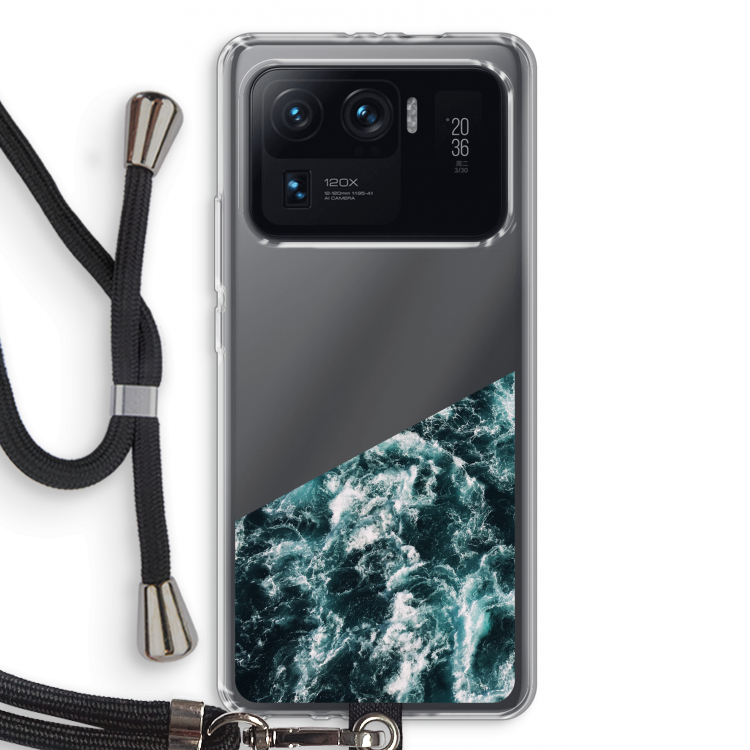 Zee golf: Xiaomi Mi 11 Ultra Transparant Hoesje met koord