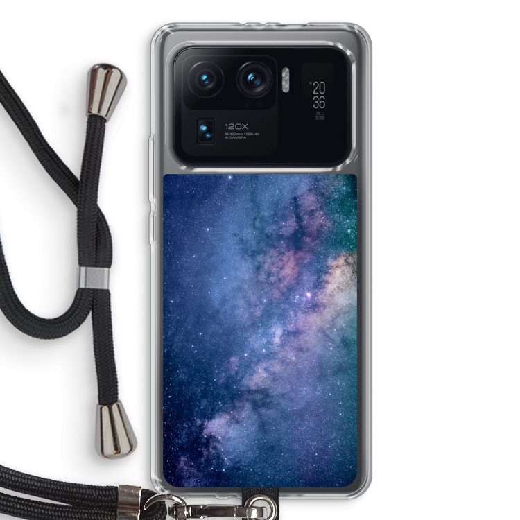 Nebula: Xiaomi Mi 11 Ultra Transparant Hoesje met koord