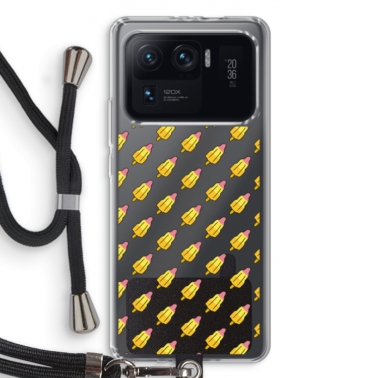 Waterijsjes: Xiaomi Mi 11 Ultra Transparant Hoesje met koord