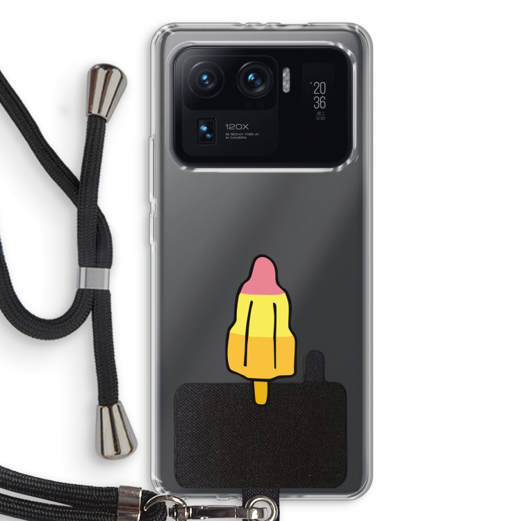 Raketijsje: Xiaomi Mi 11 Ultra Transparant Hoesje met koord