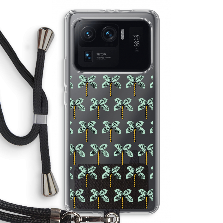 Paradise: Xiaomi Mi 11 Ultra Transparant Hoesje met koord