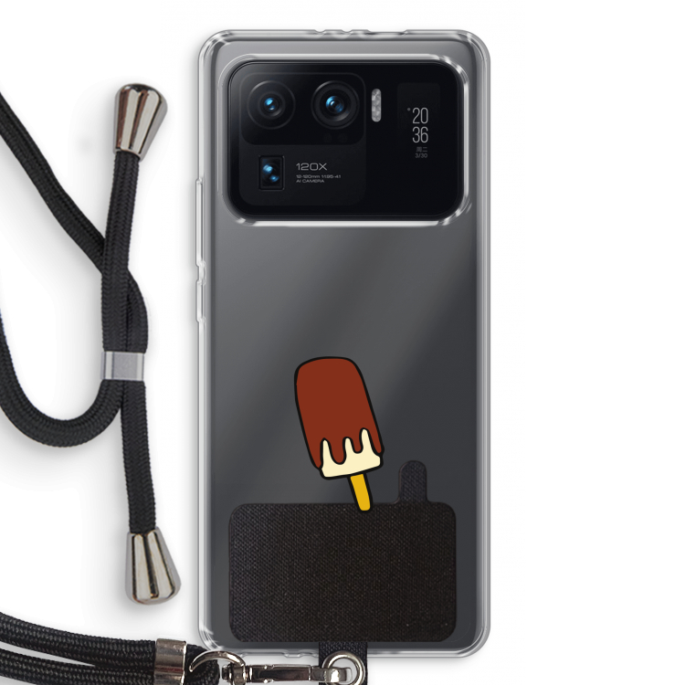 Frisco: Xiaomi Mi 11 Ultra Transparant Hoesje met koord