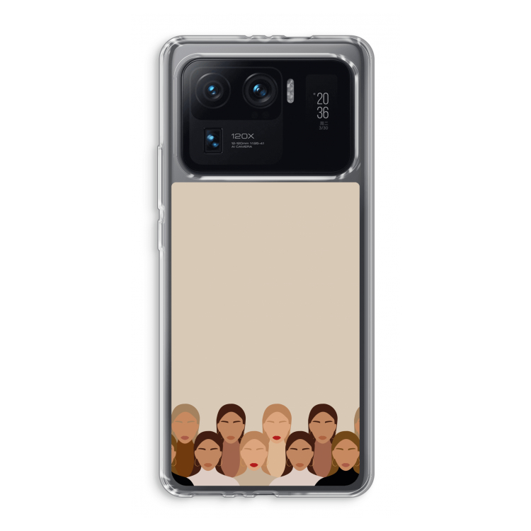 Girls girls girls: Xiaomi Mi 11 Ultra Transparant Hoesje